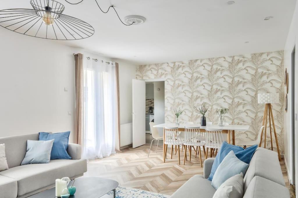Parking Prive Gratuit - 15Mn Paris - Gare A Pied En 5Mn - Tout Equipee - Terrasse - Jardin - Stade De France - Casino D'Enghien - Hippodrome, Universite Épinay-sur-Seine Exterior foto